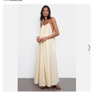 Sylvia Long Gathered Neck Dress by Aeron sz S